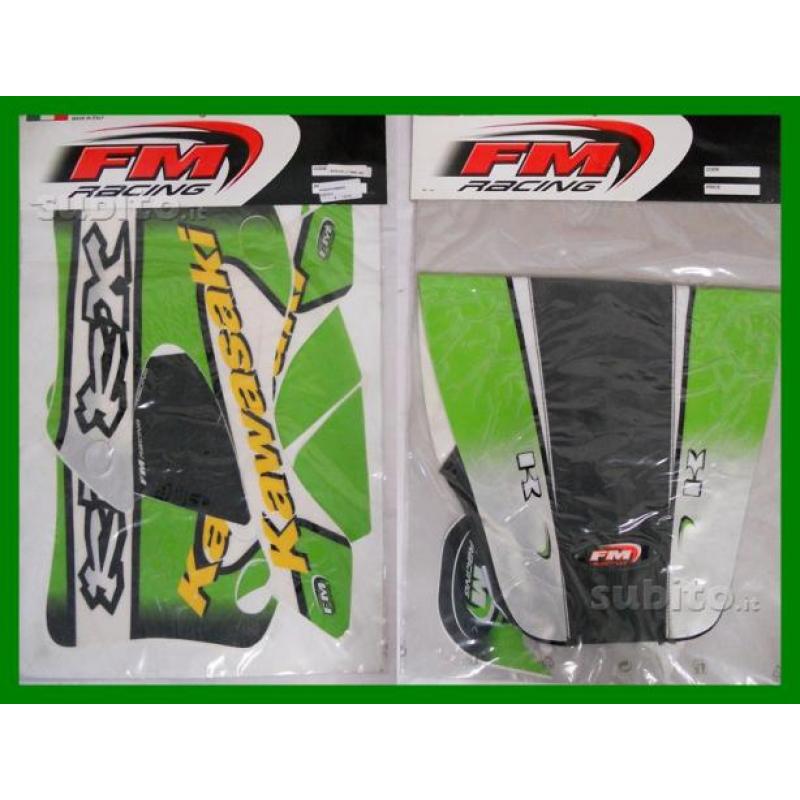 Kit grafiche FM kawasaki 125 - 250 dal 1999 a 2002