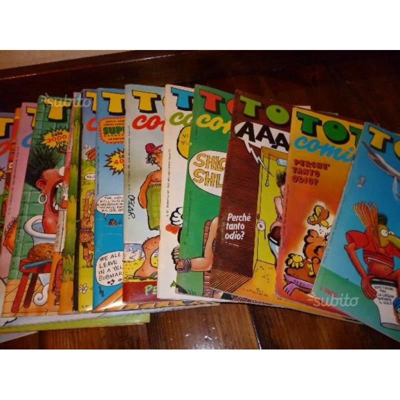 Collezione fumetti totem comic 1992