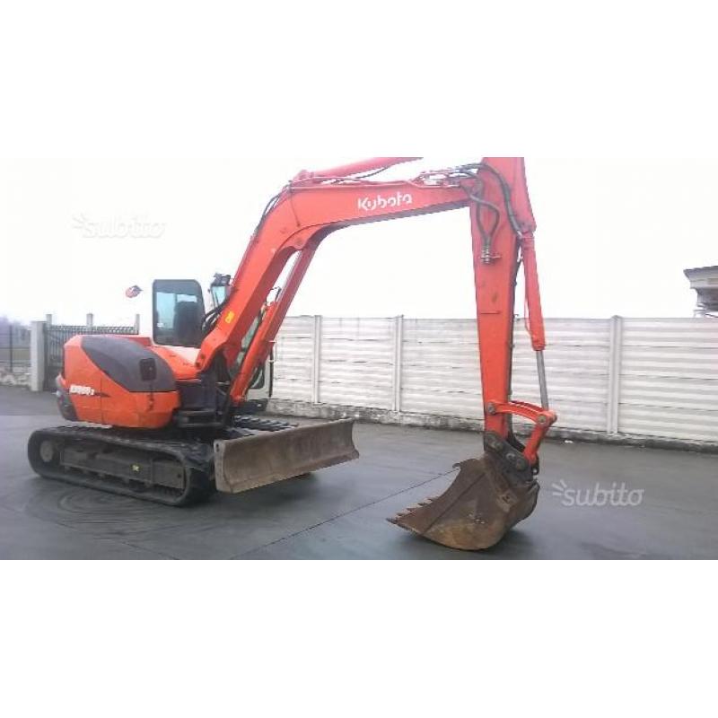 Mini escavatore kubota kx 080-3