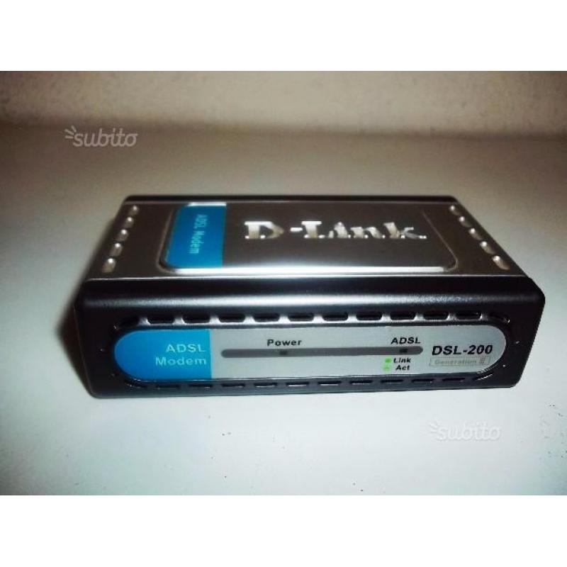 Modem Router D-LINK Dsl-200