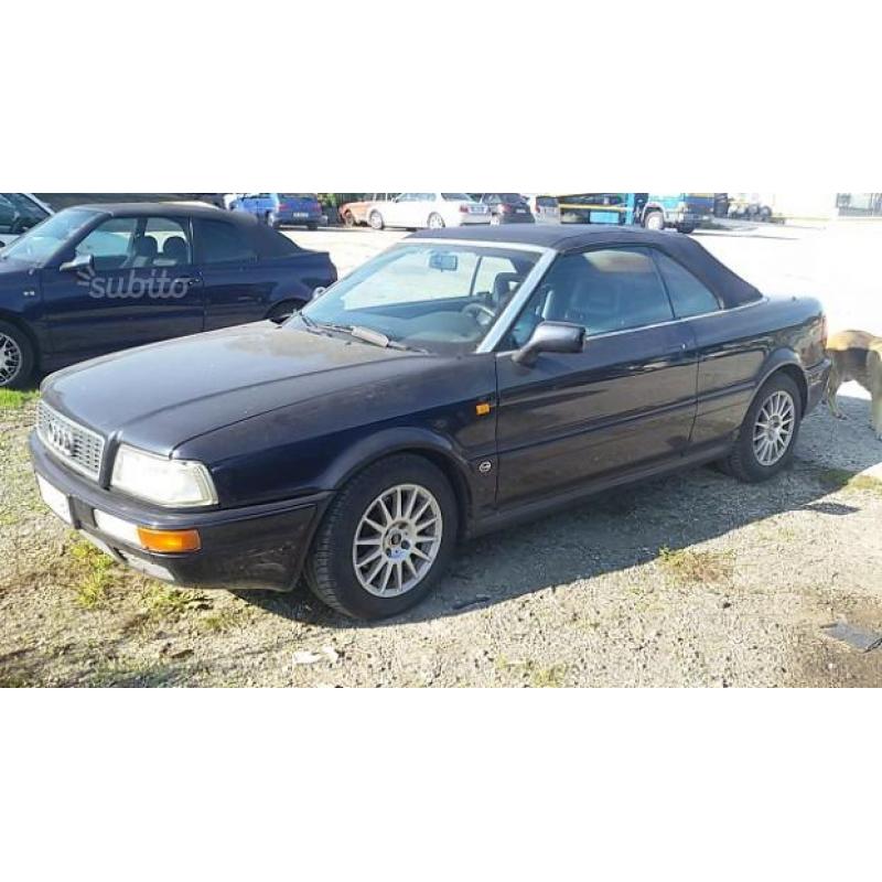 Audi 80 cabrio 1.8 benzina anno 1995