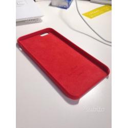 Cover iPhone 6/6 plus originale rossa silicone