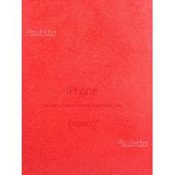 Cover iPhone 6/6 plus originale rossa silicone