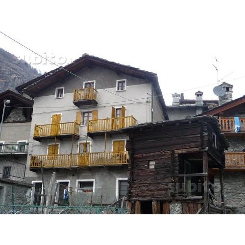 Casa da ristrutturare a Valtournenche Cervinia