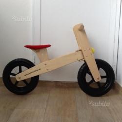 Bicicletta senza pedali 12 pollici legno