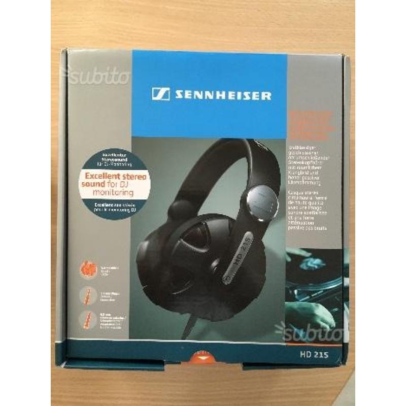 Sennheiser HD215II Cuffia stereo dinamica chiusa