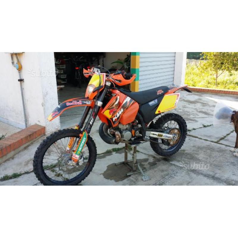 Ktm exc 300 2t enduro targata