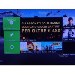 Xbox 360 slim con più di 40 giochi