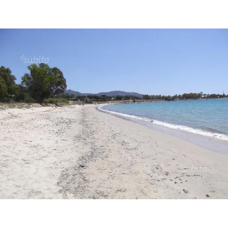 Villa 250m dal mare su strada per Villasimius