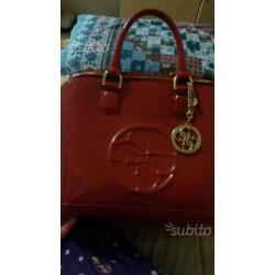 Borsa Guess originale rossa in vernice