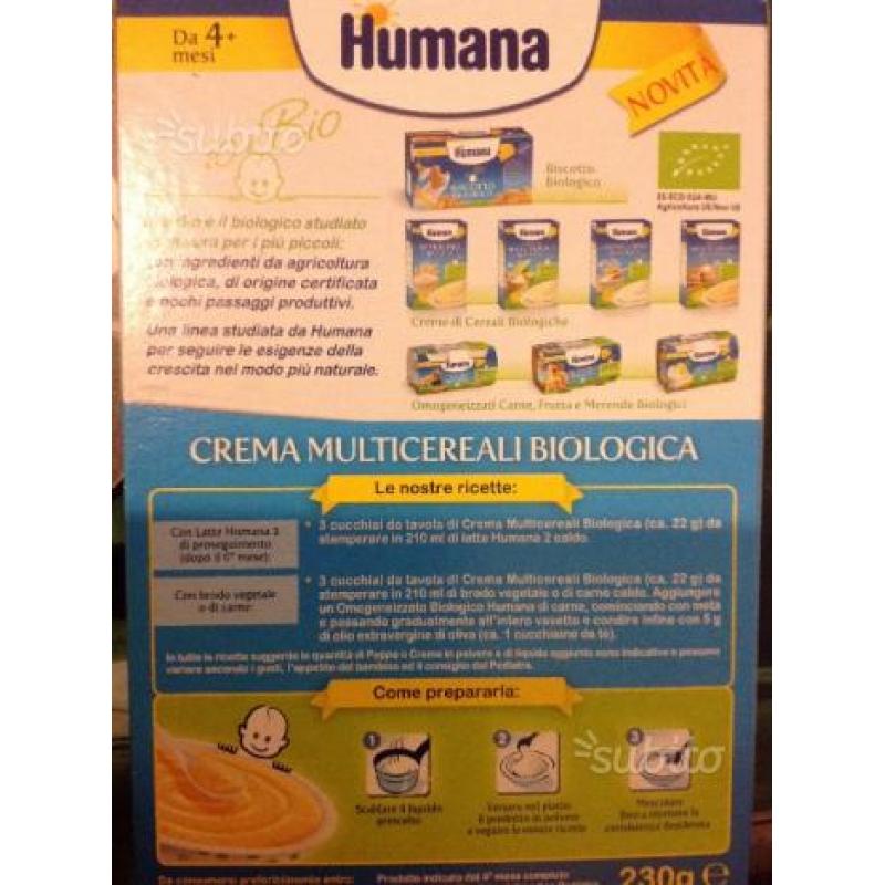 Crema multicereale biologica