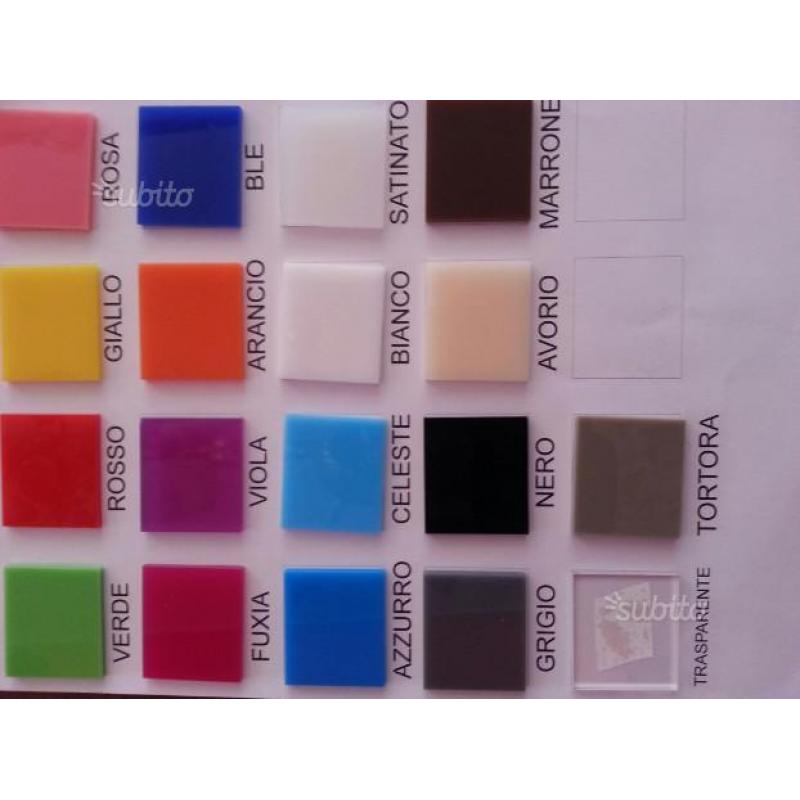 Lampadario pvc multicolor