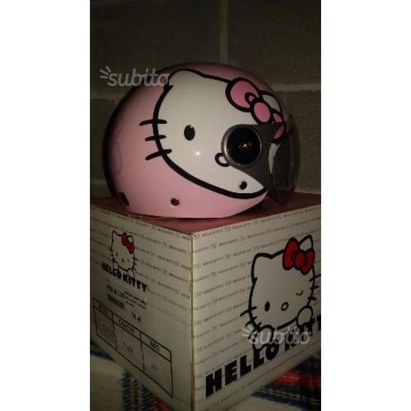 Casco bambina hello kitty