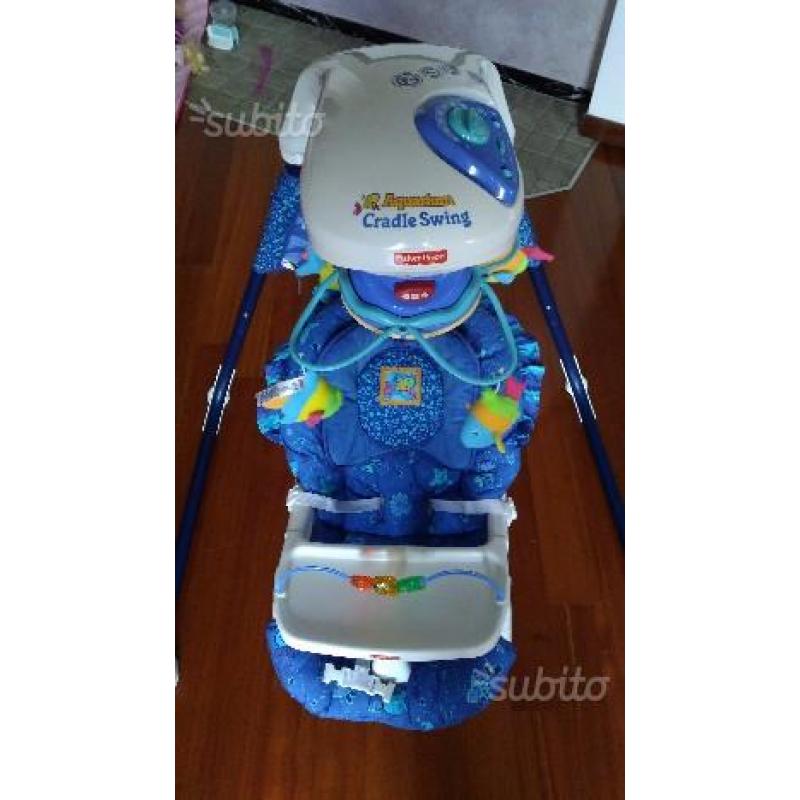 Altalena Sdraietta Fisher Price luci e suoni