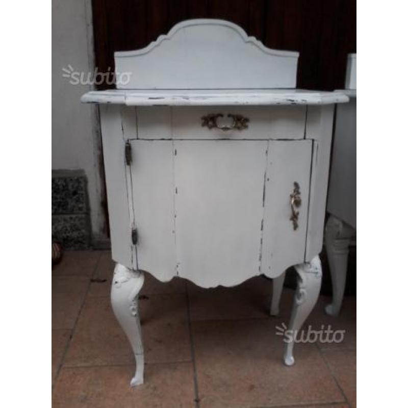 Coppia di comodini Deco laccati