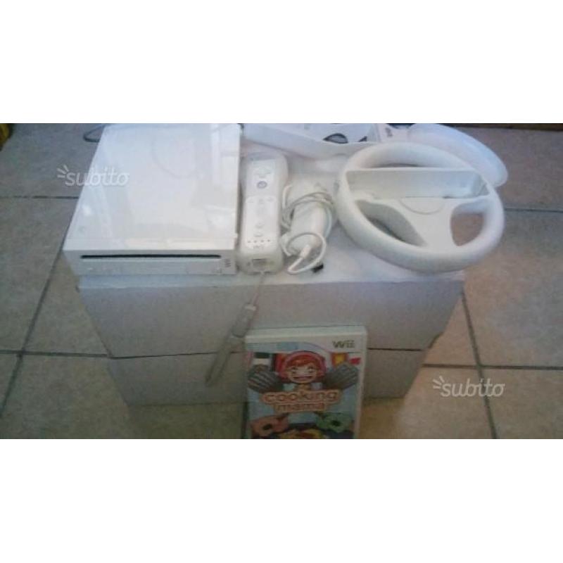 Nintendo Wii Bianca con 190 giochi