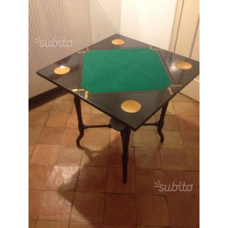 Tavolo da gioco primi '900