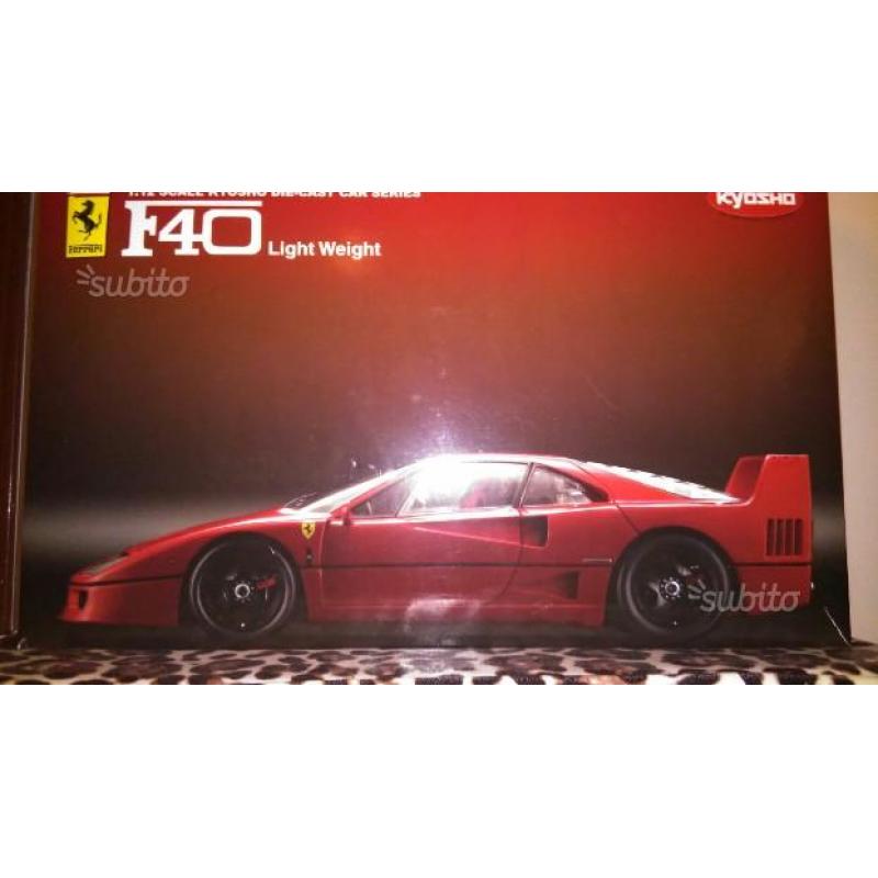 Ferrari f40 scala 1 : 12 kyosho