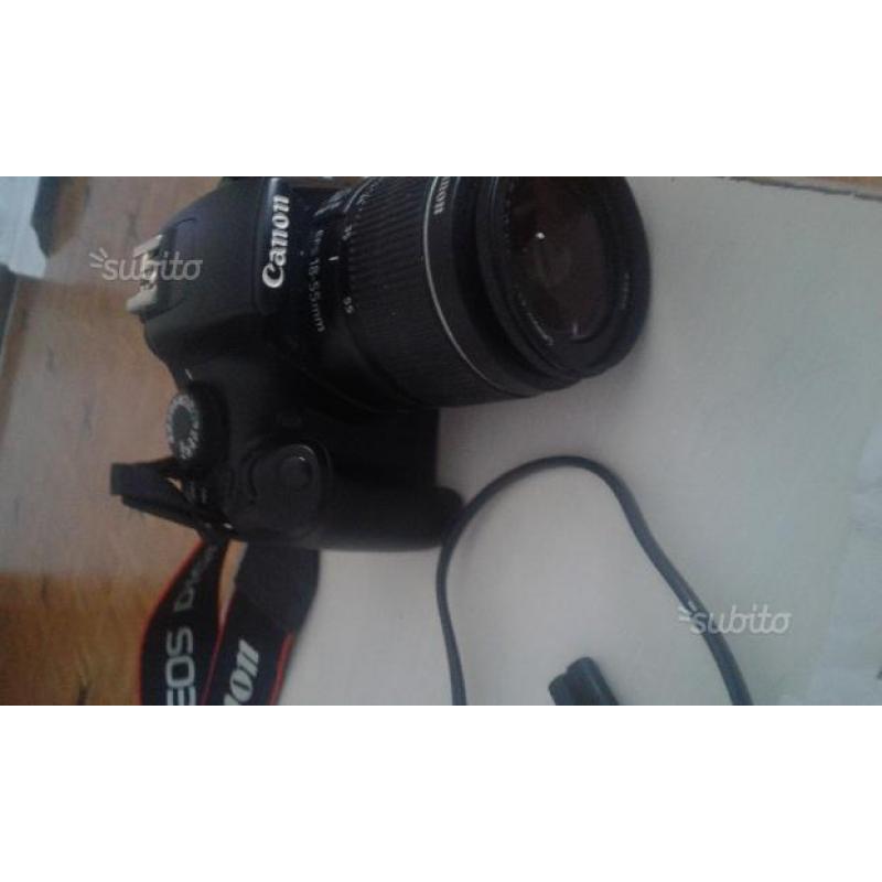 Fotocamera Canon eds 1100d come nuova