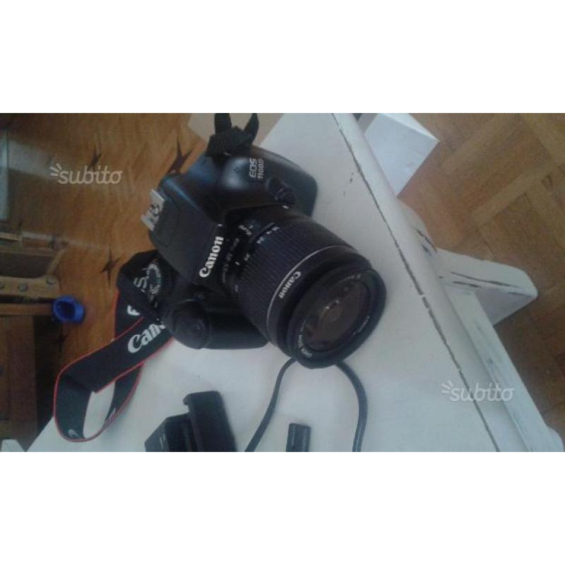 Fotocamera Canon eds 1100d come nuova