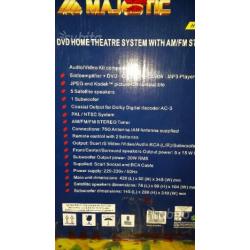 DVD RADIO E DOLBY SURRAOUND kit home teatre