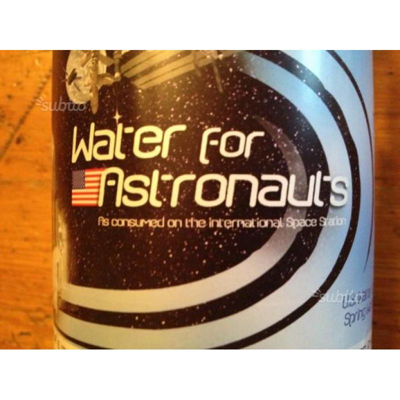 Bottiglia ISS Water for Astronauts Astronauti NASA