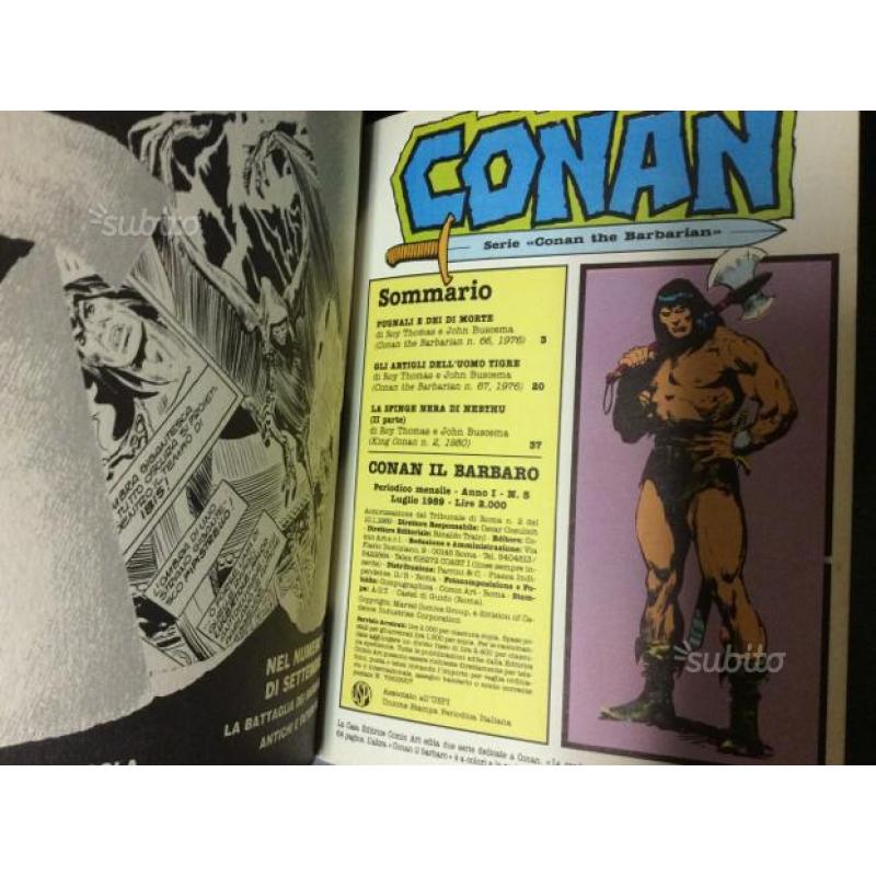 Conan il barbaro raccolta n 2 1989