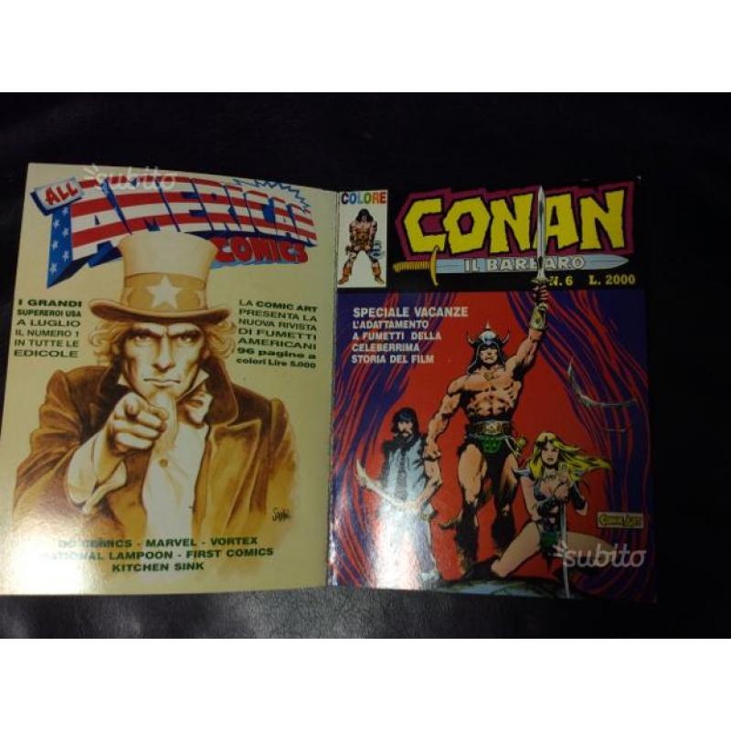 Conan il barbaro raccolta n 2 1989