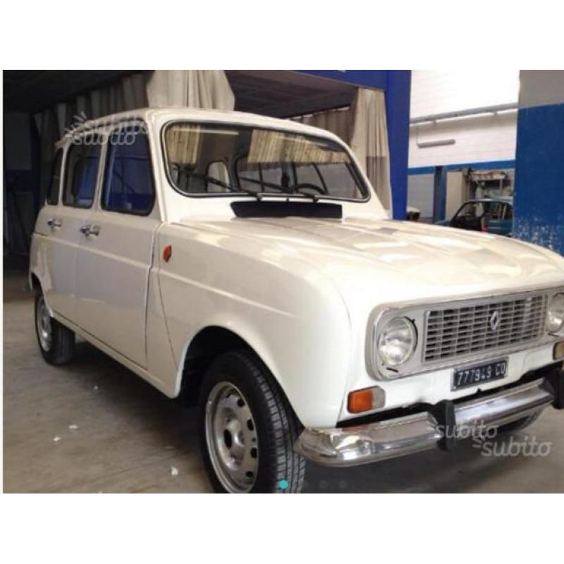 Renault 4 anno 1982 asi