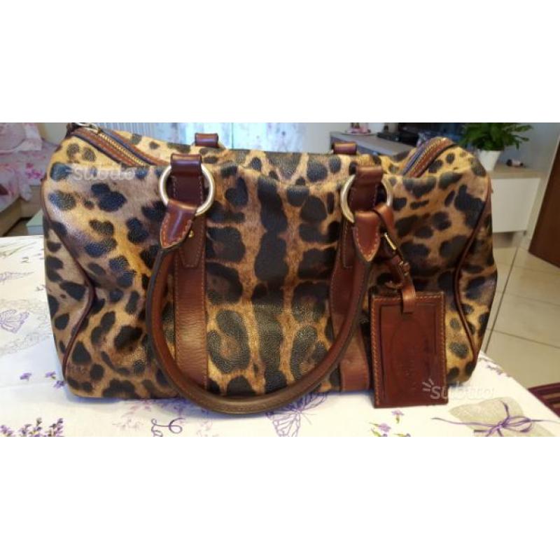 Borsa d&g speedy 30 leopardo