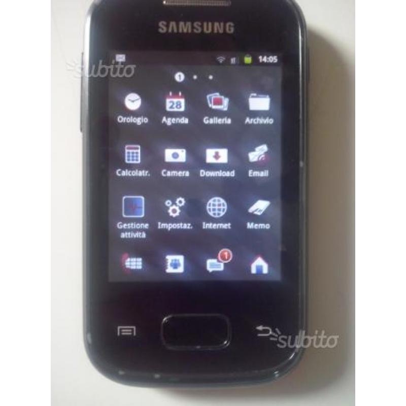 Smartphone androidi Samsung gt s 5300 perfettament