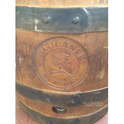 Botte di legno Paulaner Munchen vintage