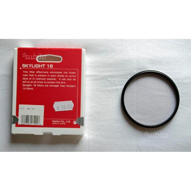 Filtro KENKO Skylight 1B (Slim) - 72mm