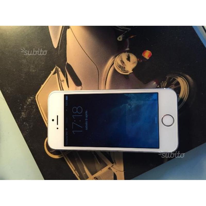 IPhone 5s bianco originale Apple