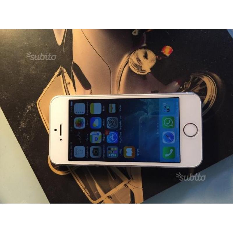 IPhone 5s bianco originale Apple