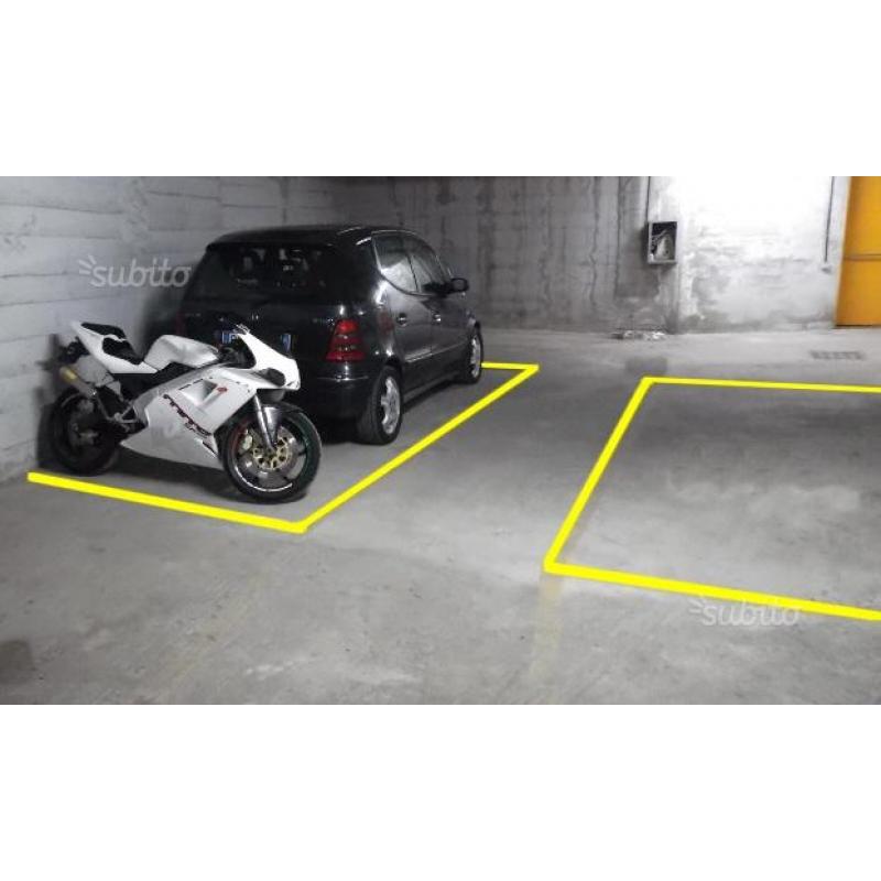 Posti auto coperti varie metrature Via Machiavelli