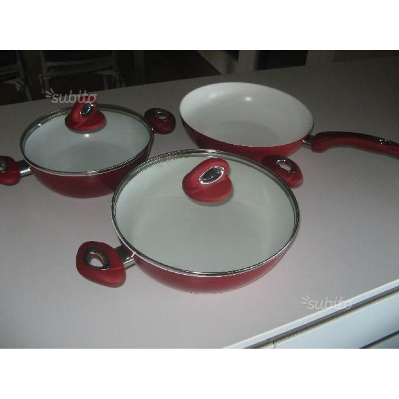 Pentole bialetti aeternum ceramica red