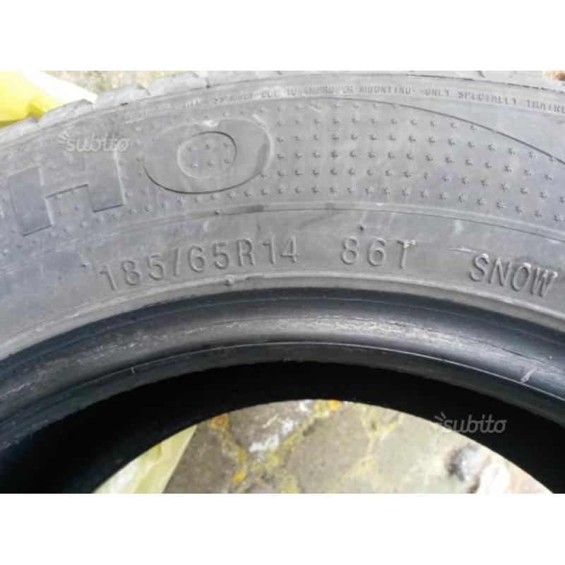 N. 4 gomme kumho 185-65-14 86 T