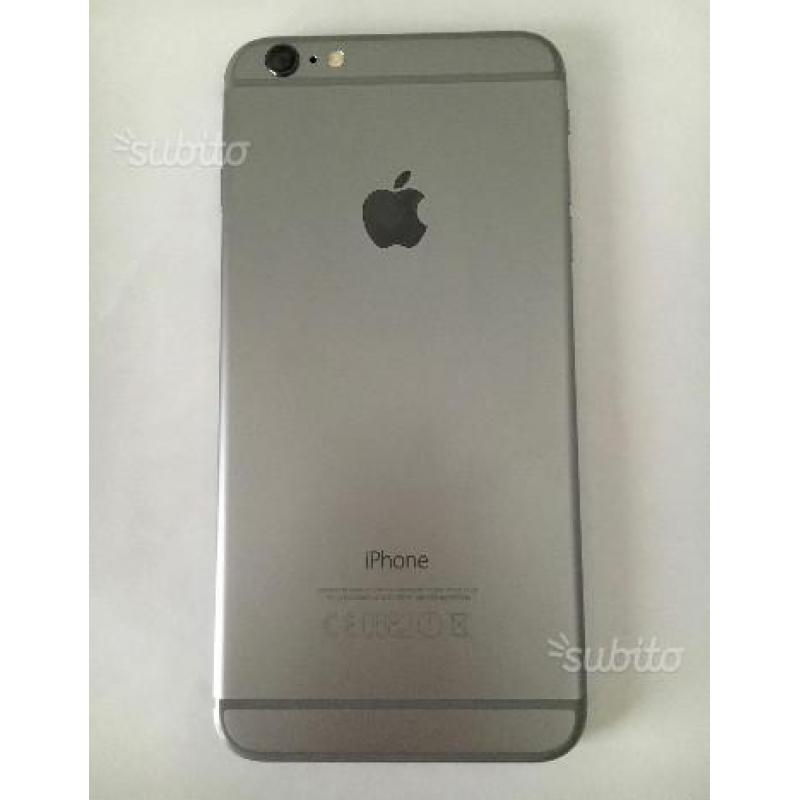 Iphone 6 plus space gray 64 gb impeccabile