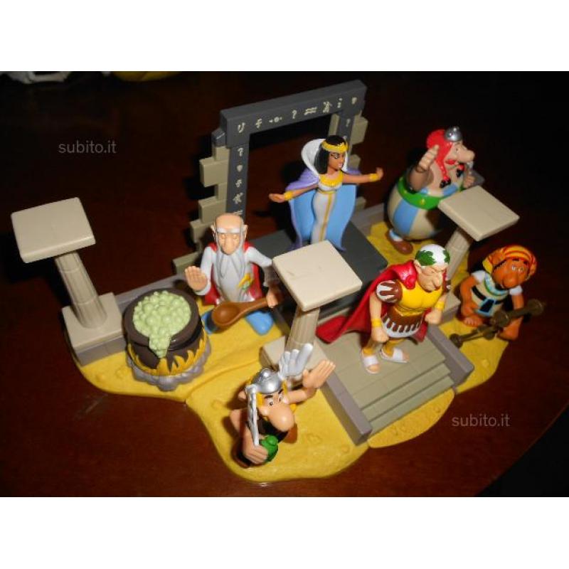 Serie completa asterix happy meal 6 personaggi