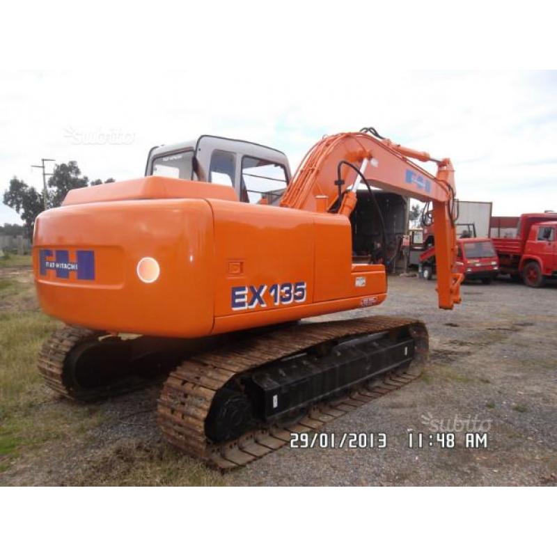 Mini escavatore fiat hitachi