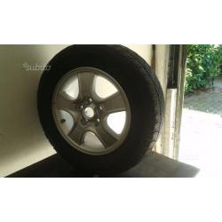 Cerchio in lega completo di ruota kia sportage 215