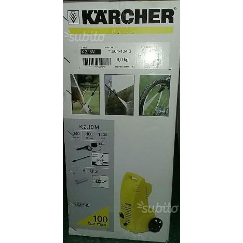 Idropulitrice Karcher K2.18M (NUOVO)