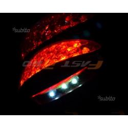 Stop a led   luce targa per moto scooter quad