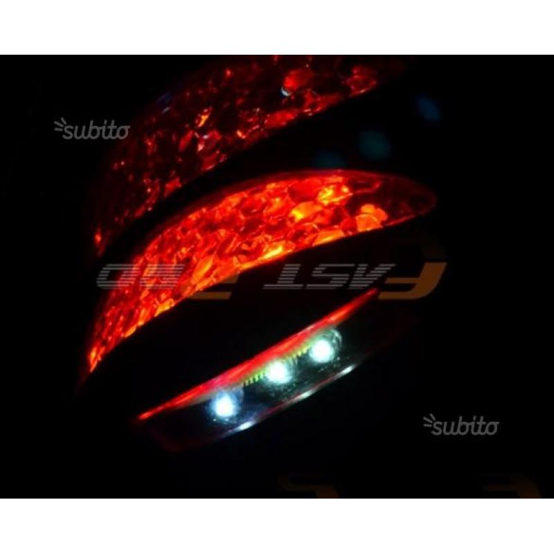 Stop a led   luce targa per moto scooter quad