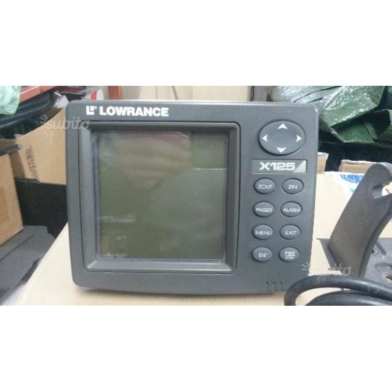 Ecoscandaglio Lowrance X125