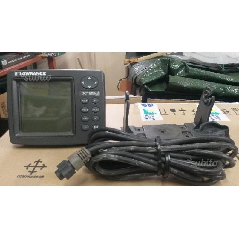 Ecoscandaglio Lowrance X125