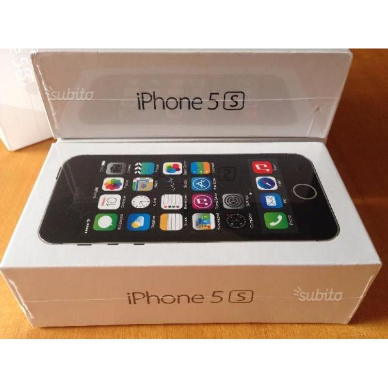 Apple IPhone 5S Space Gray IMBALLATO MAI APERTO