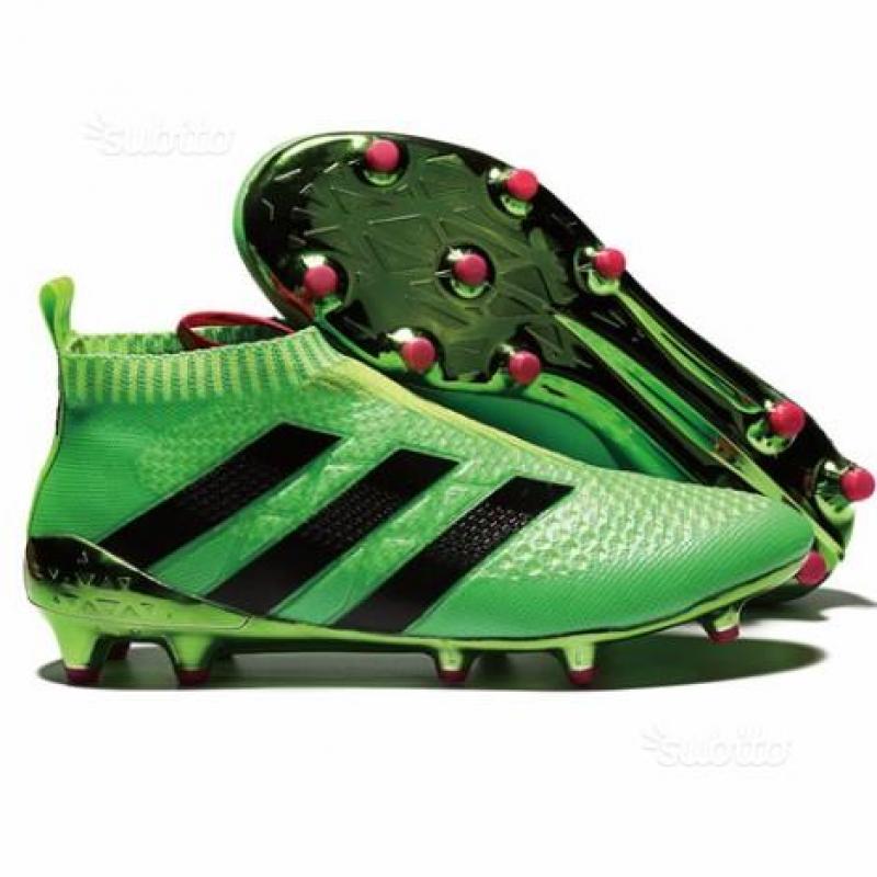 Scarpe adidas ace16+pure control ag/fg green