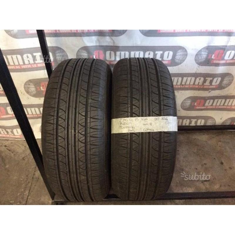 Gomme 225 60 15 fuzion usate 4 stagioni